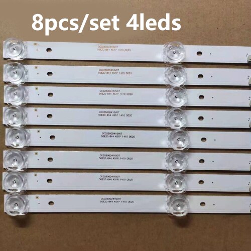 LED Ʈ Ʈ 4  8PCS CC02500D410V07 YSL-L..